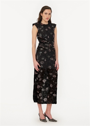 Gladia Lace sleeveless kjole Sort ROTATE By Birger Christensen 